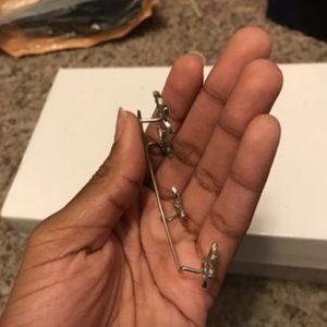 butterfly clip earing